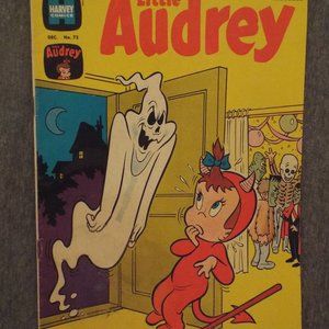 Vintage 1967 Playful Little Audrey #73 Harvey Comic Book Silver Age